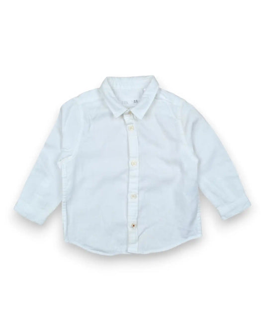 Camisa Branca ZARA - 9-12 Meses
