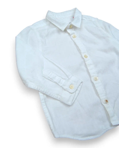 Camisa Branca ZARA - 9-12 Meses