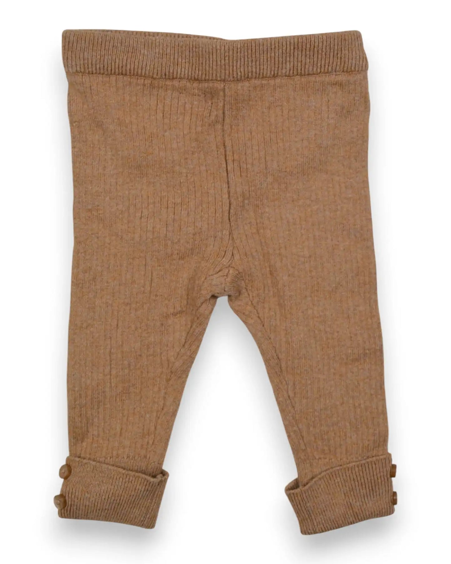 Leggings Castanhas ZARA - 1-3 Meses