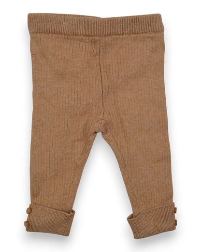 Leggings Castanhas ZARA - 1-3 Meses