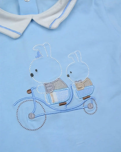 T-Shirt Azul MAYORAL - 12 Meses
