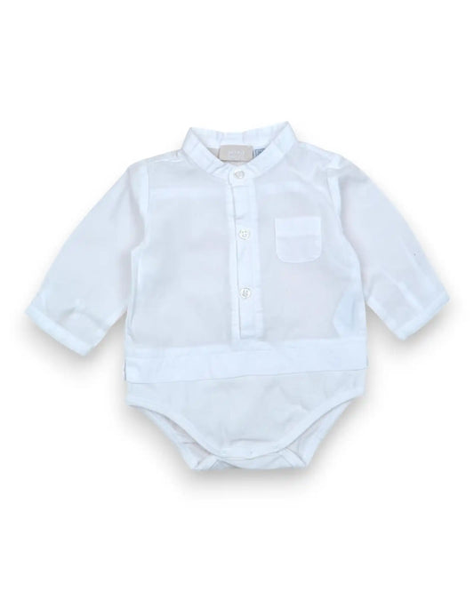 Camisa-Body Branca CHICCO - 3 Meses