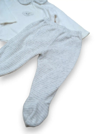 Pijama Polar ZIPPY - 3-6 Meses