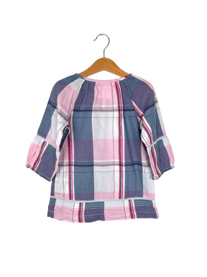 Blusa Xadrez Glitter 5-6 Anos