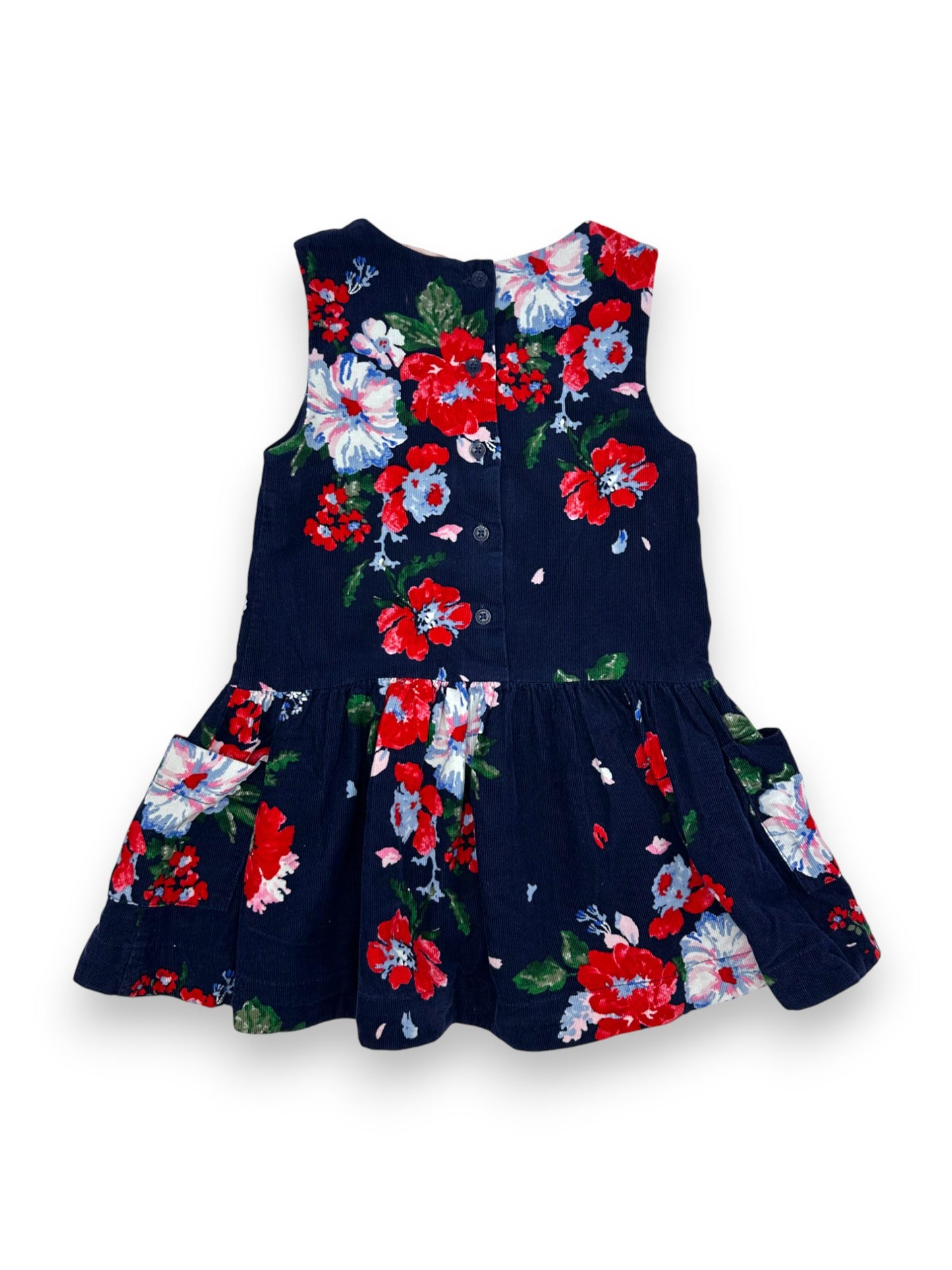 Vestido Bombazine Floral 3 Anos