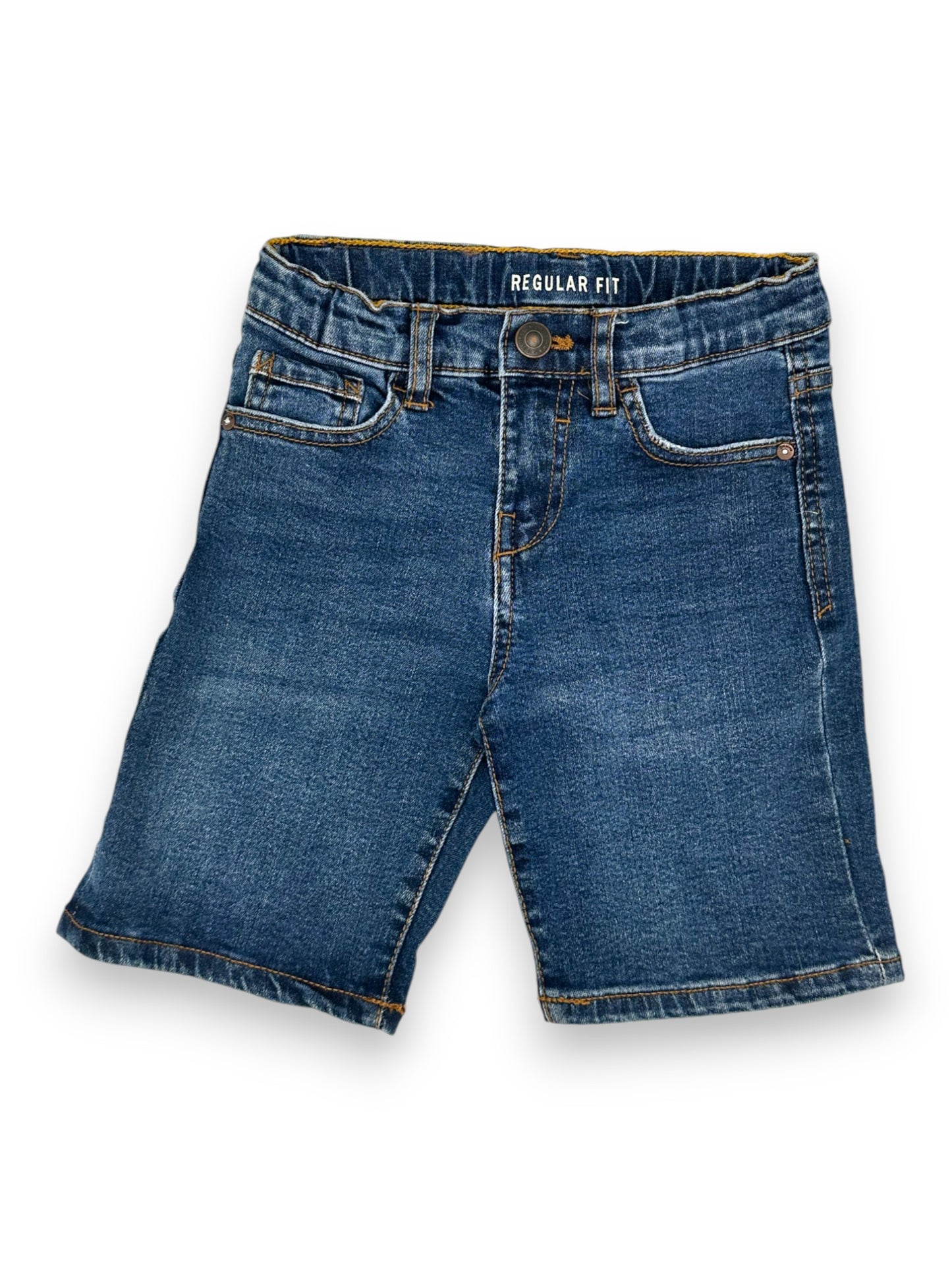 Blue Regular Fit Denim Shorts 6 Years