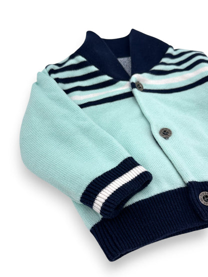 Casaco Malha Reversível 3 Meses