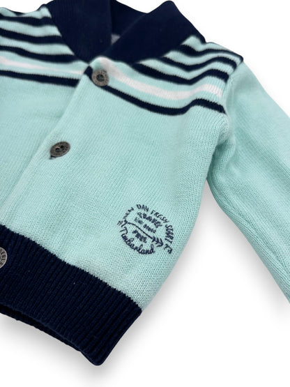 Casaco Malha Reversível 3 Meses