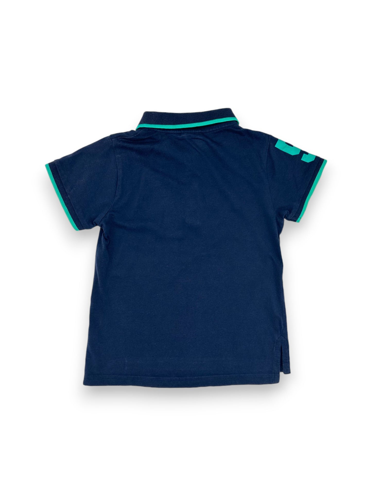 Blue Short Sleeve Polo Shirt 3-4 Years