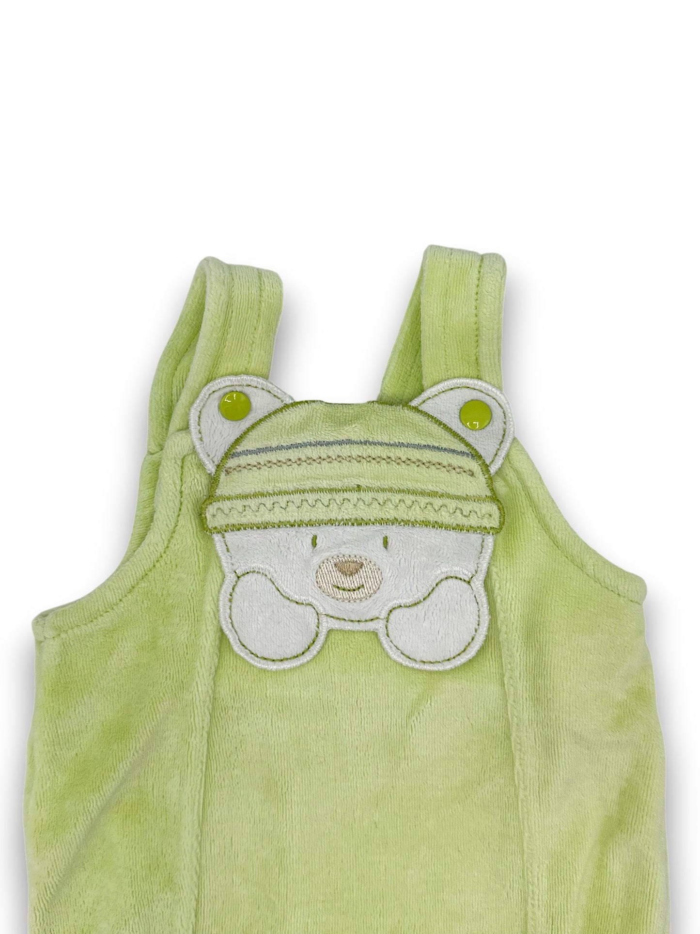 Jardineiras Polar Verdes 1 Mês