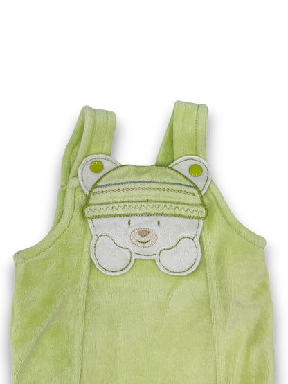 Jardineiras Polar Verdes 1 Mês