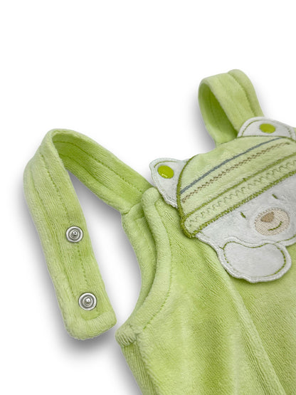 Jardineiras Polar Verdes 1 Mês