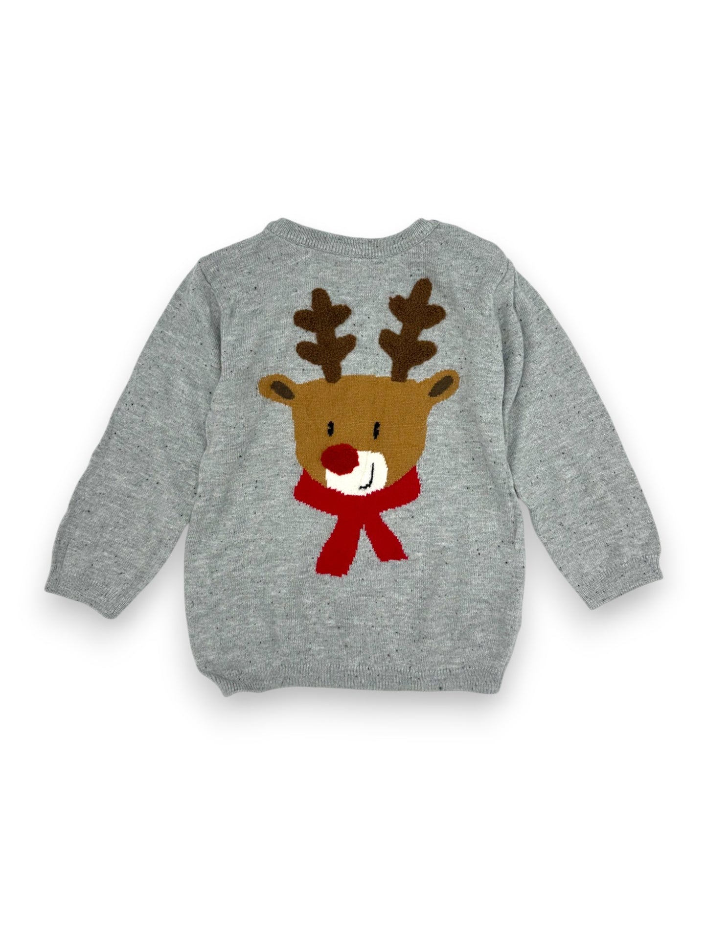 Reindeer Christmas Knit Sweater 12-18 Months