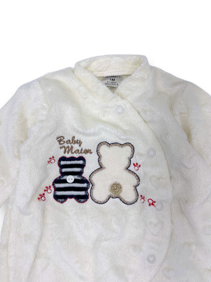 Babygrow Branco 1 Mês