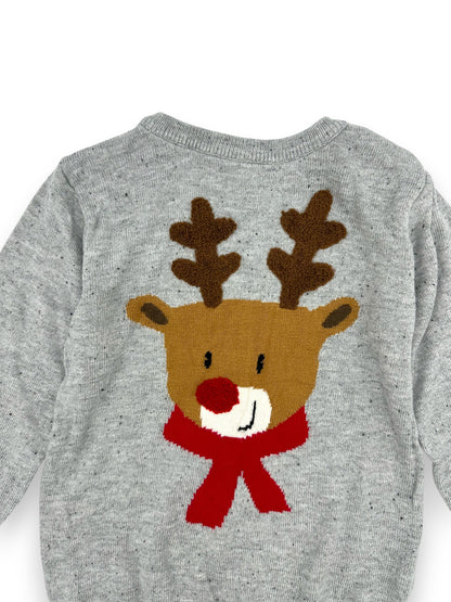 Reindeer Christmas Knit Sweater 12-18 Months