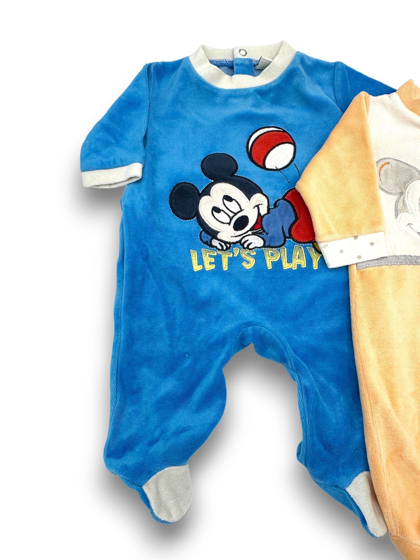 Conjunto 2 Babygrows Mickey 0-1 Mês