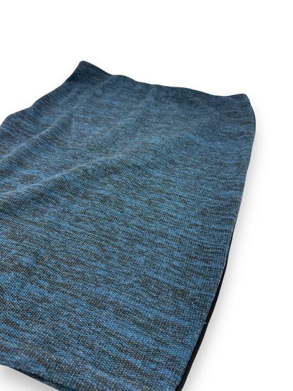 Saia Malha Azul Grávida Tam S