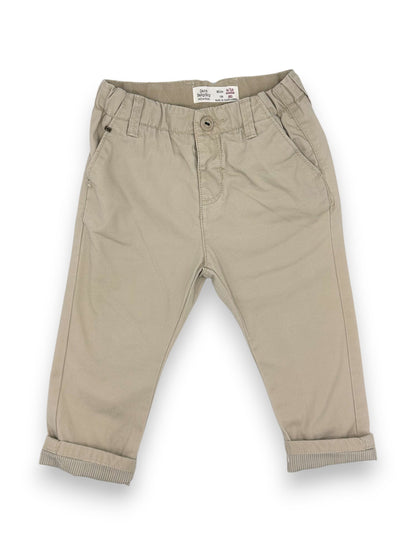 Beige Chino Pants 9-12 Months