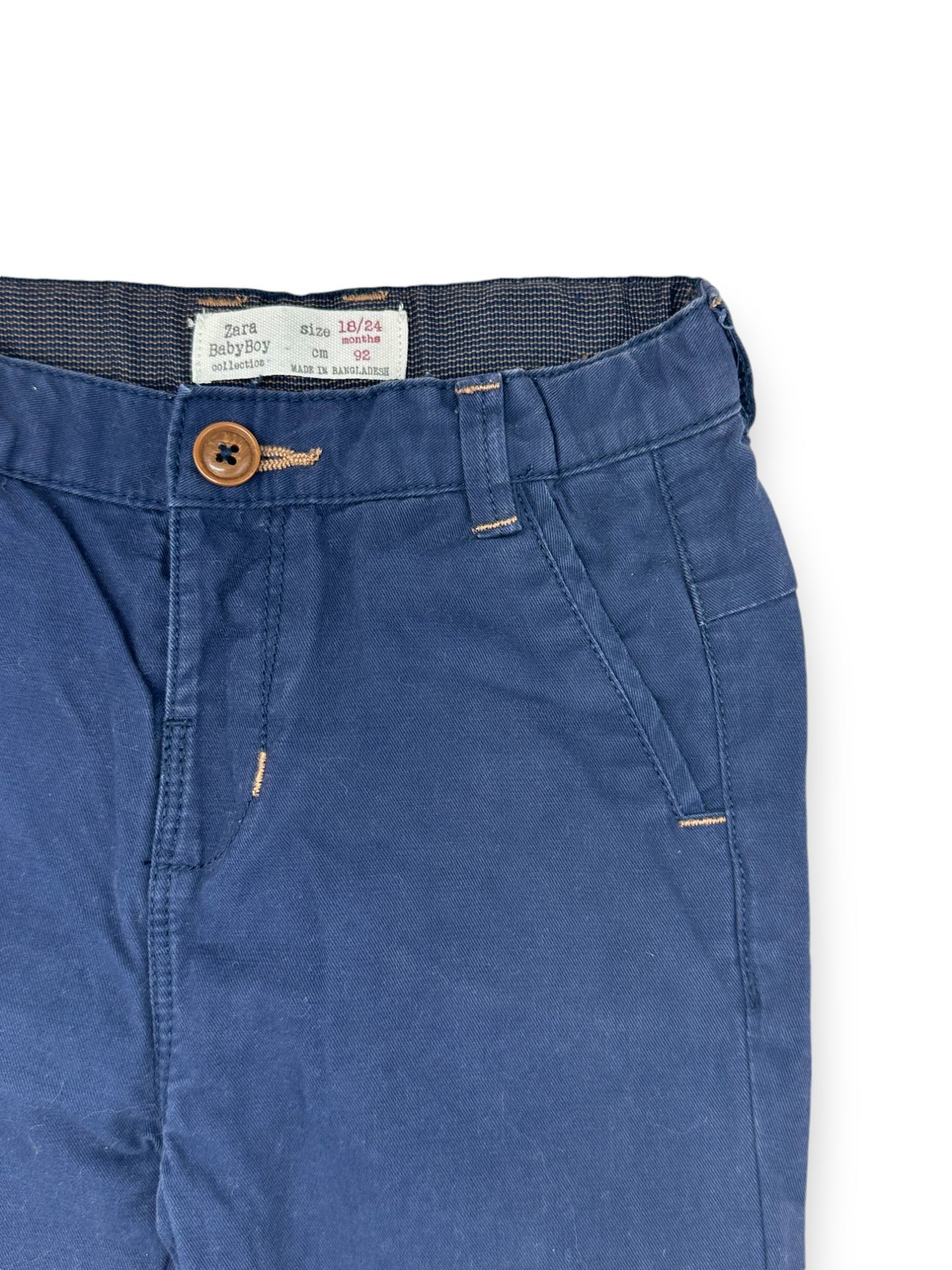 Blue Chino Pants 18-24 Months