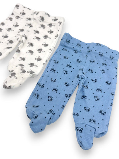 Pack 2 Calças Pezinhos 1 Mês