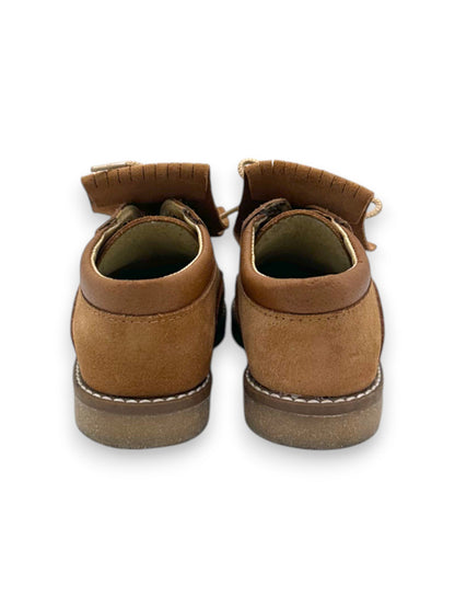 Brown Suede Shoes Size 24