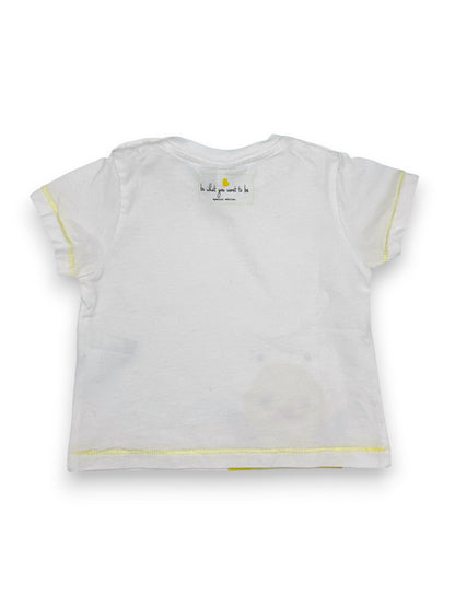 KNOT White T-Shirt - 9 Months