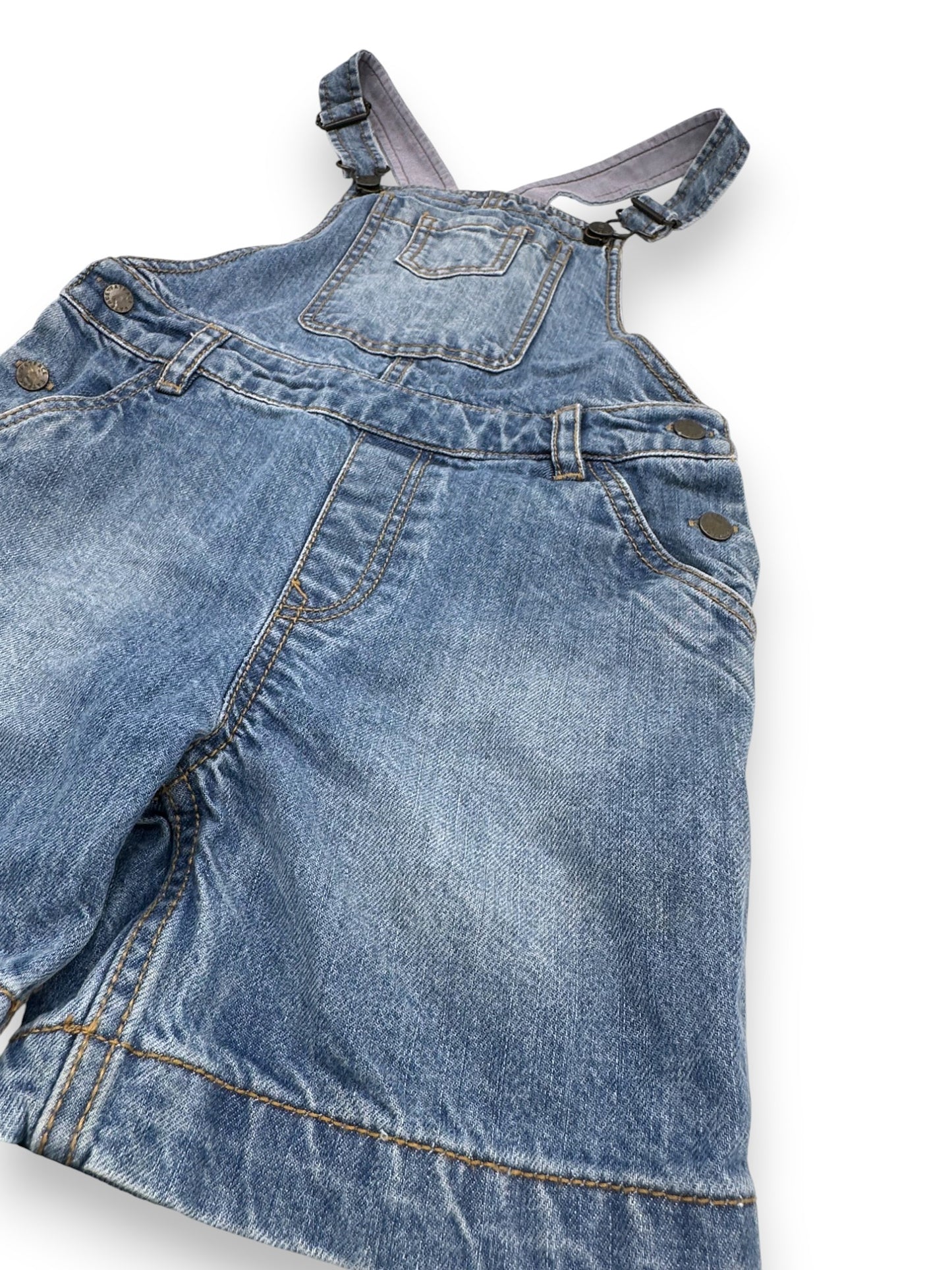 Denim Shorts Overalls 7-8 Years