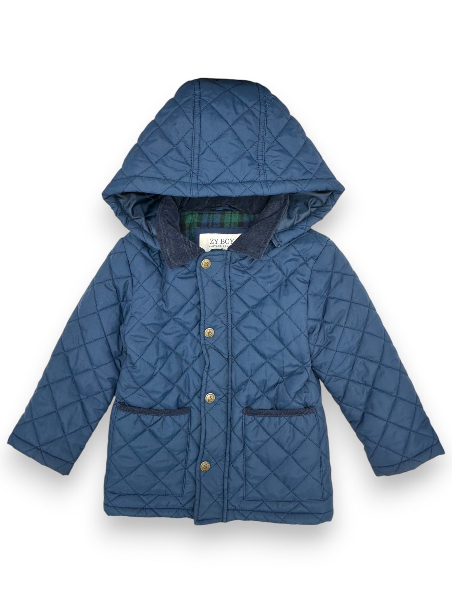 Padded Parka with Removable Hood 24-36 Months