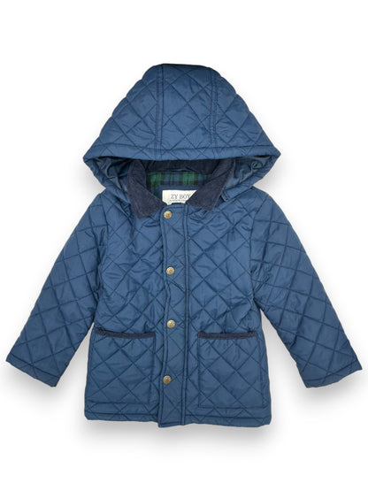Padded Parka with Removable Hood 24-36 Months