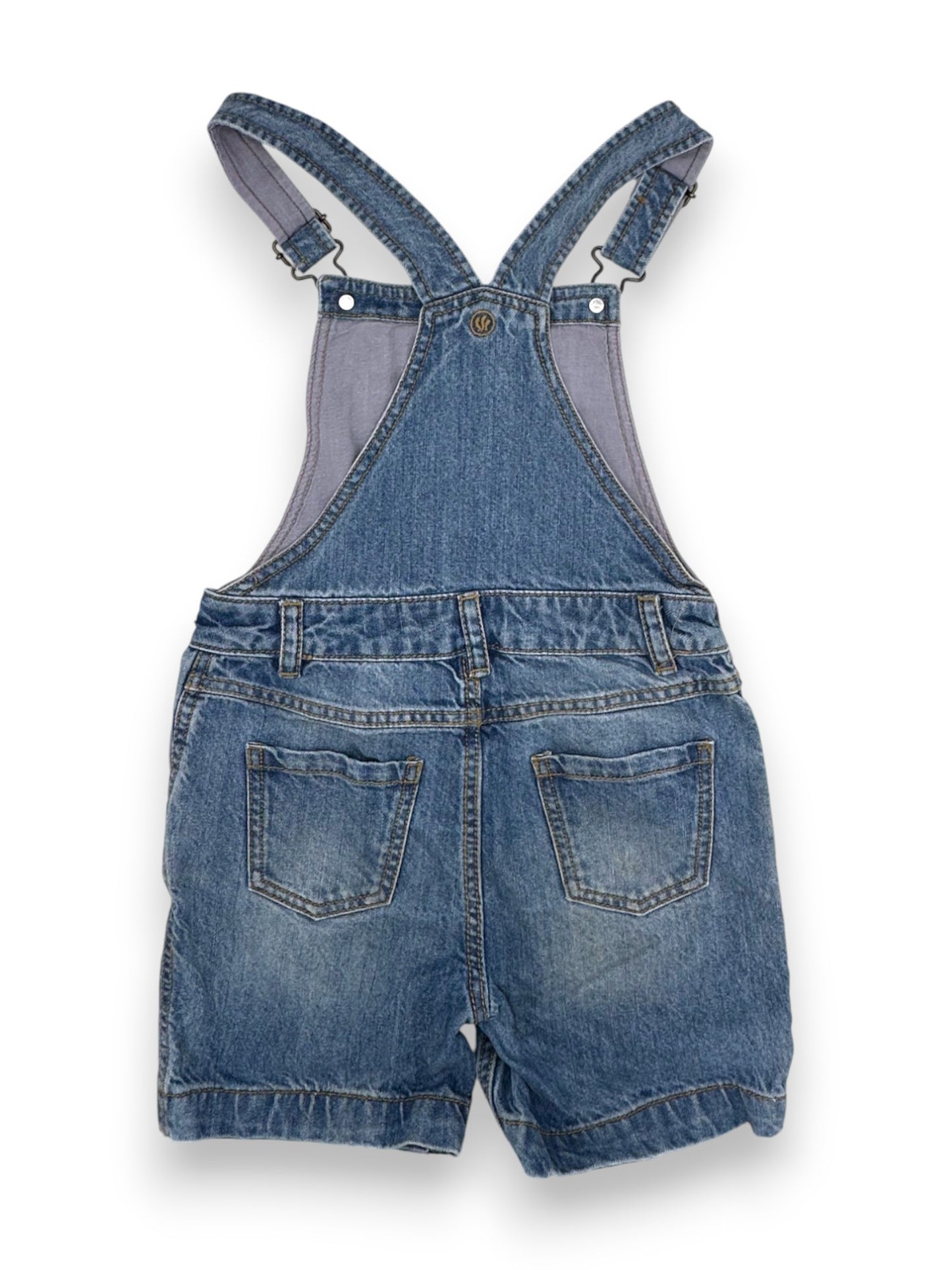 Denim Shorts Overalls 7-8 Years