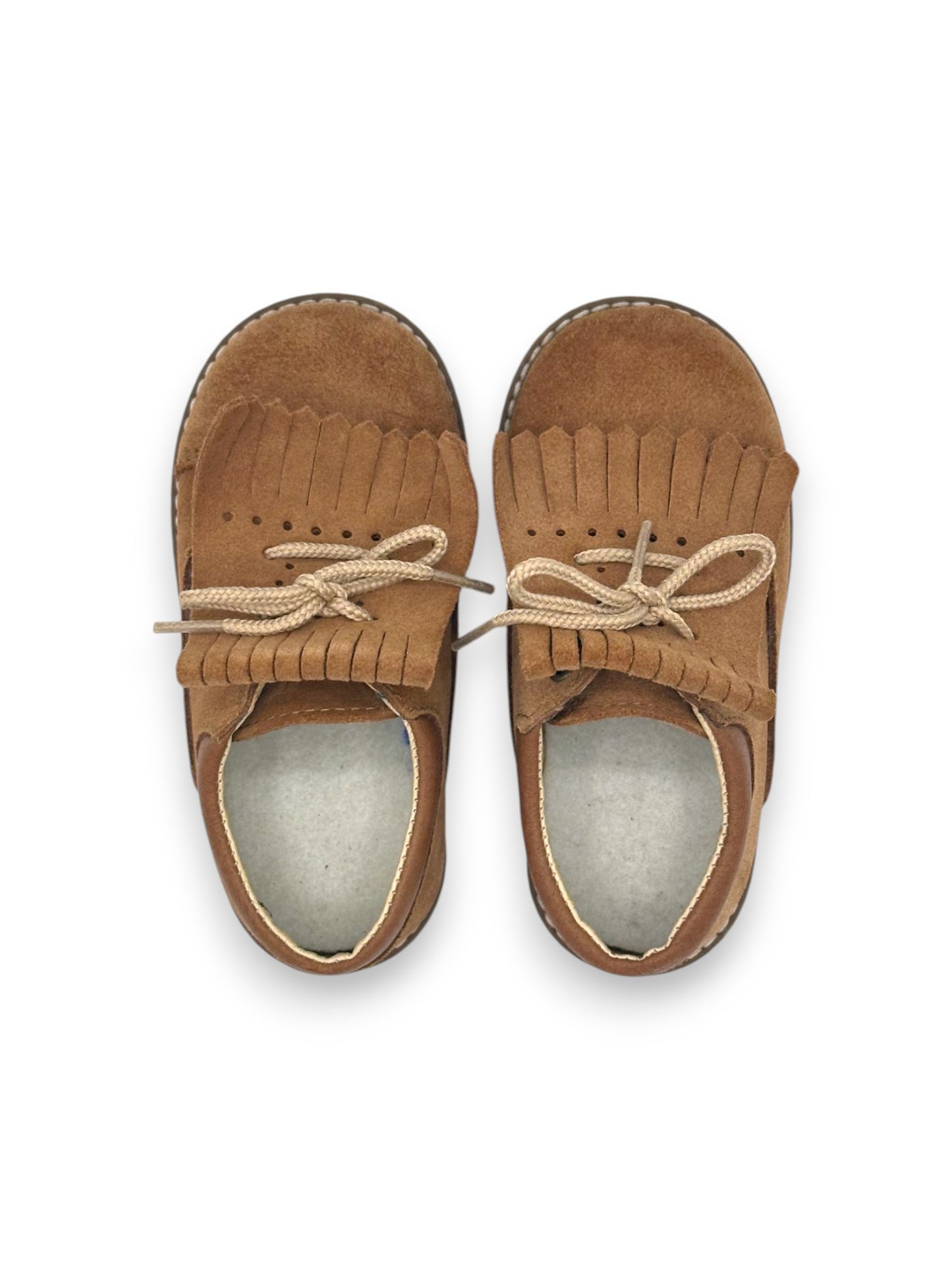 Brown Suede Shoes Size 24