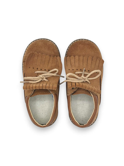 Brown Suede Shoes Size 24