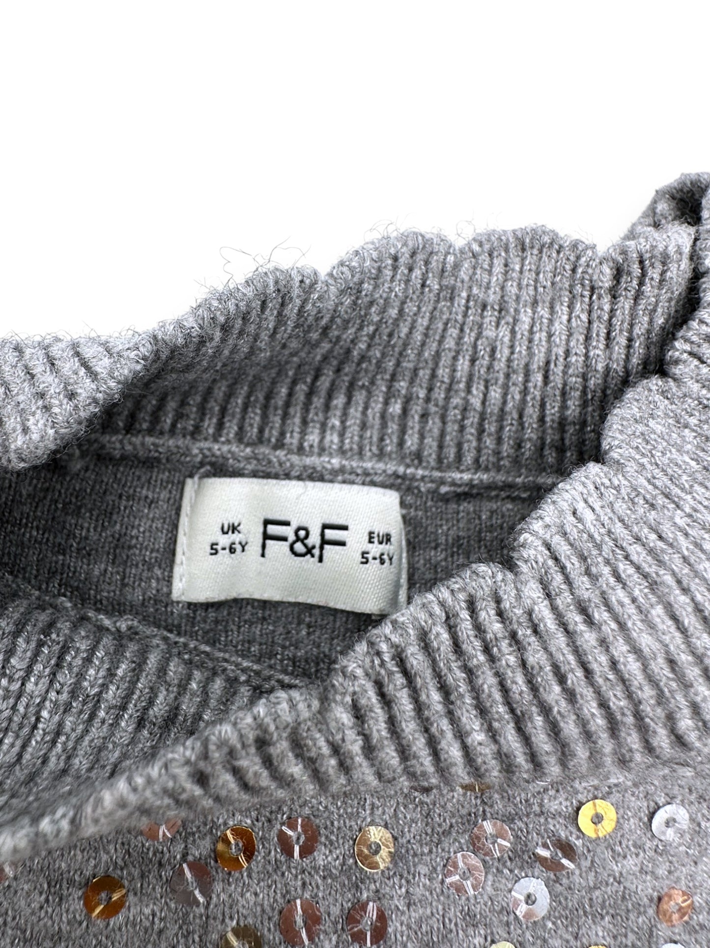 Vestido Malha 5-6 Anos