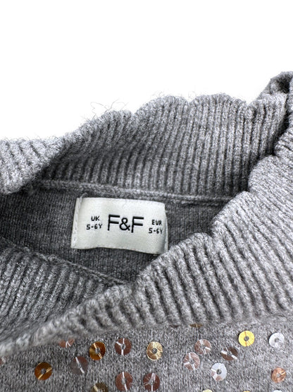 Vestido Malha 5-6 Anos