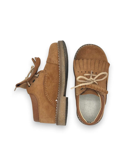 Brown Suede Shoes Size 24