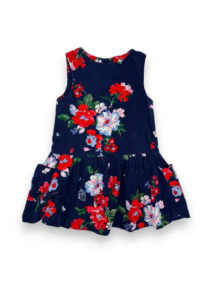 Vestido Bombazine Floral 3 Anos