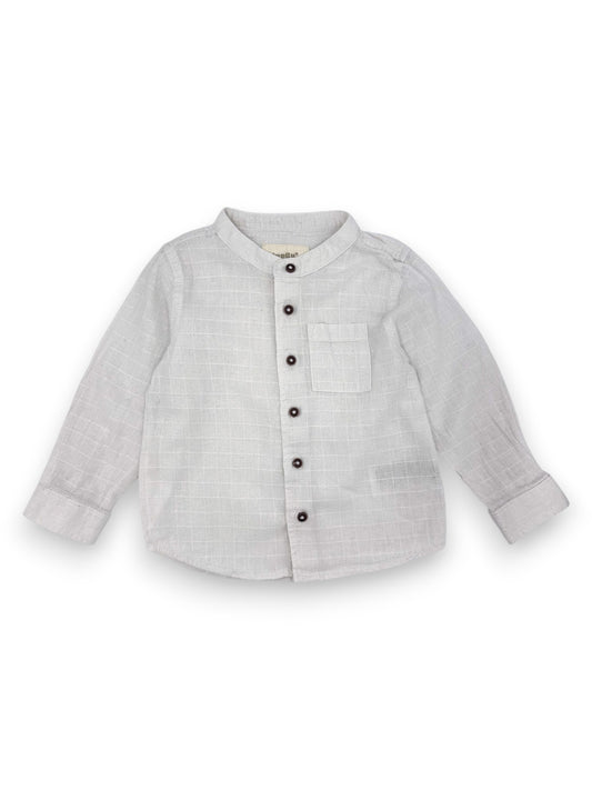 White Organic Cotton Shirt 12-18 Months
