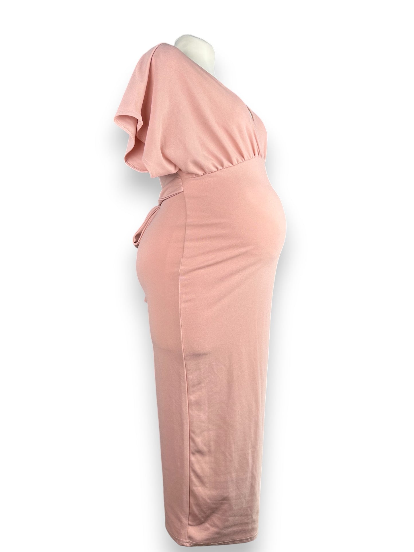 Vestido Rosa Maternidade Tam 36