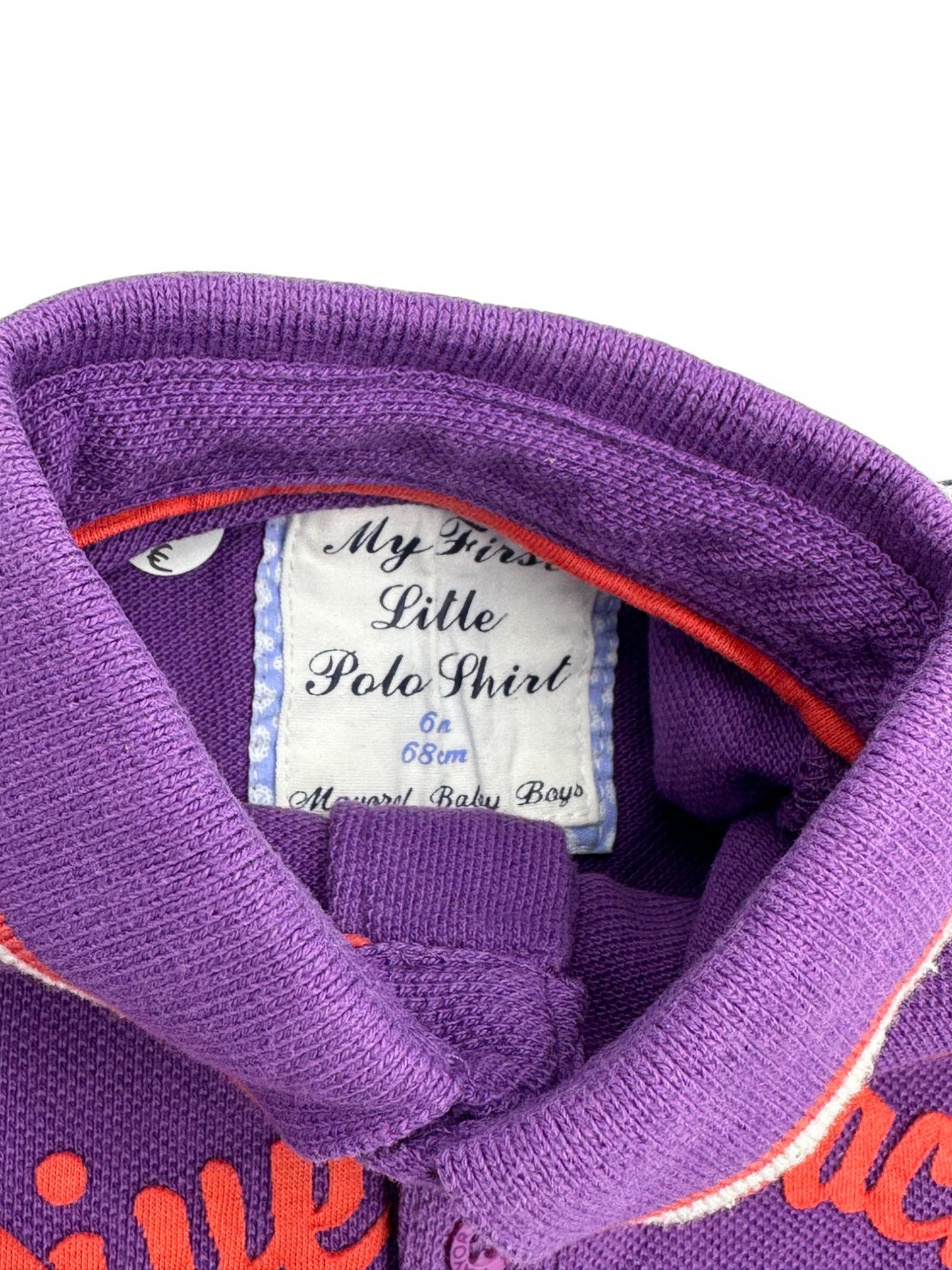 Polo Roxo MAYORAL - 6 Meses