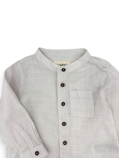 White Organic Cotton Shirt 12-18 Months