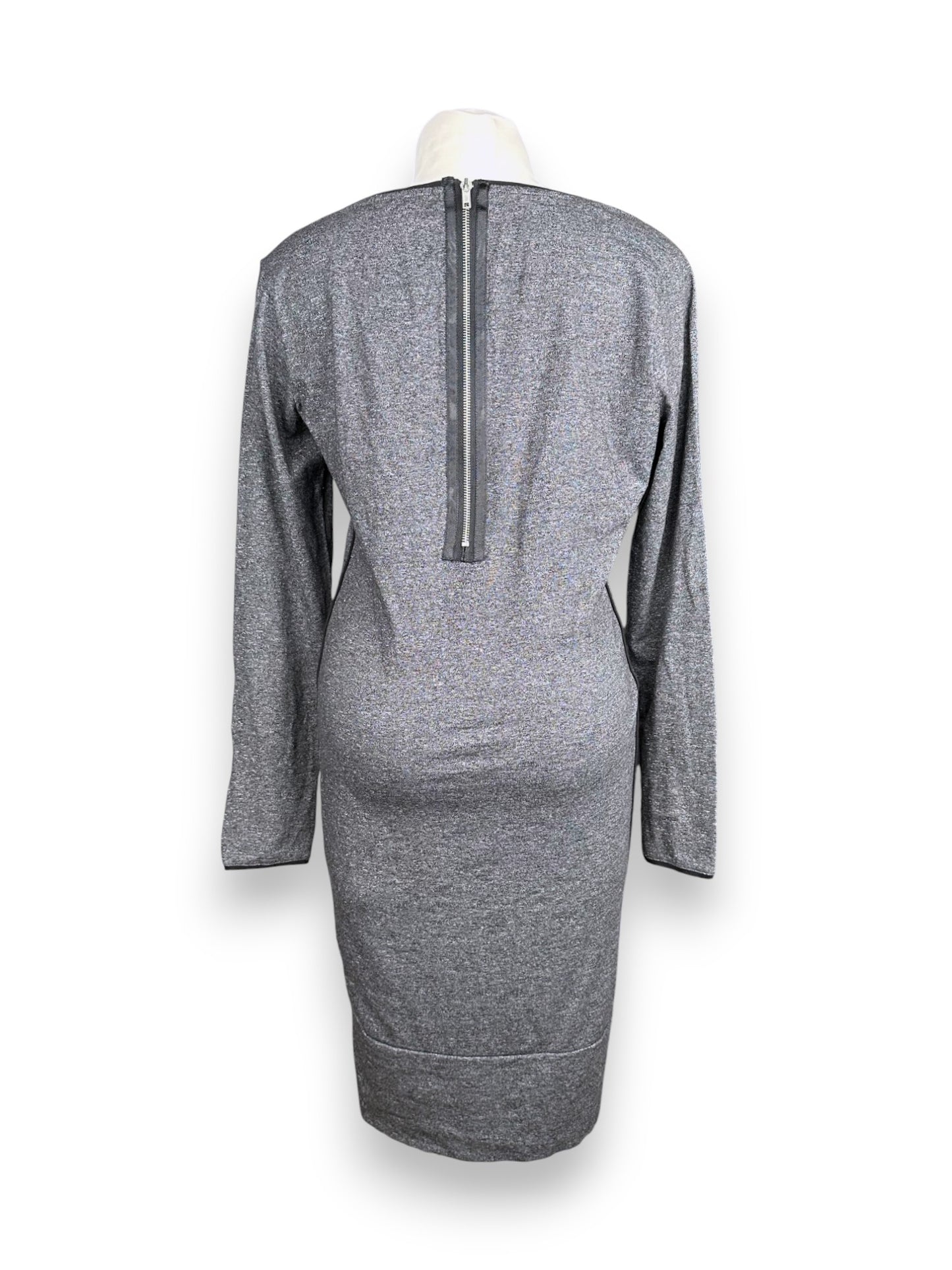 Vestido Cinzento Grávida Tam L