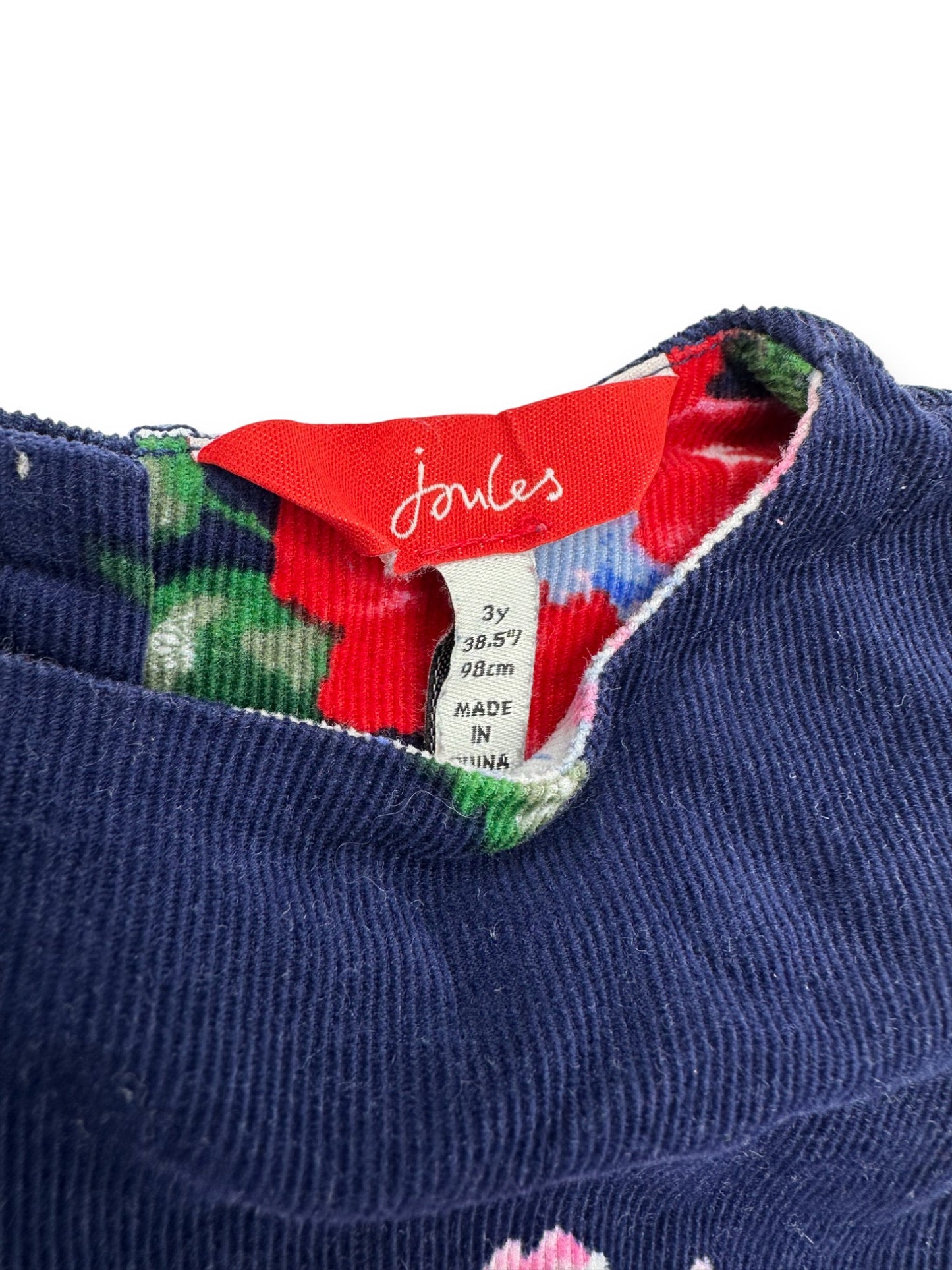 Vestido Bombazine Floral 3 Anos