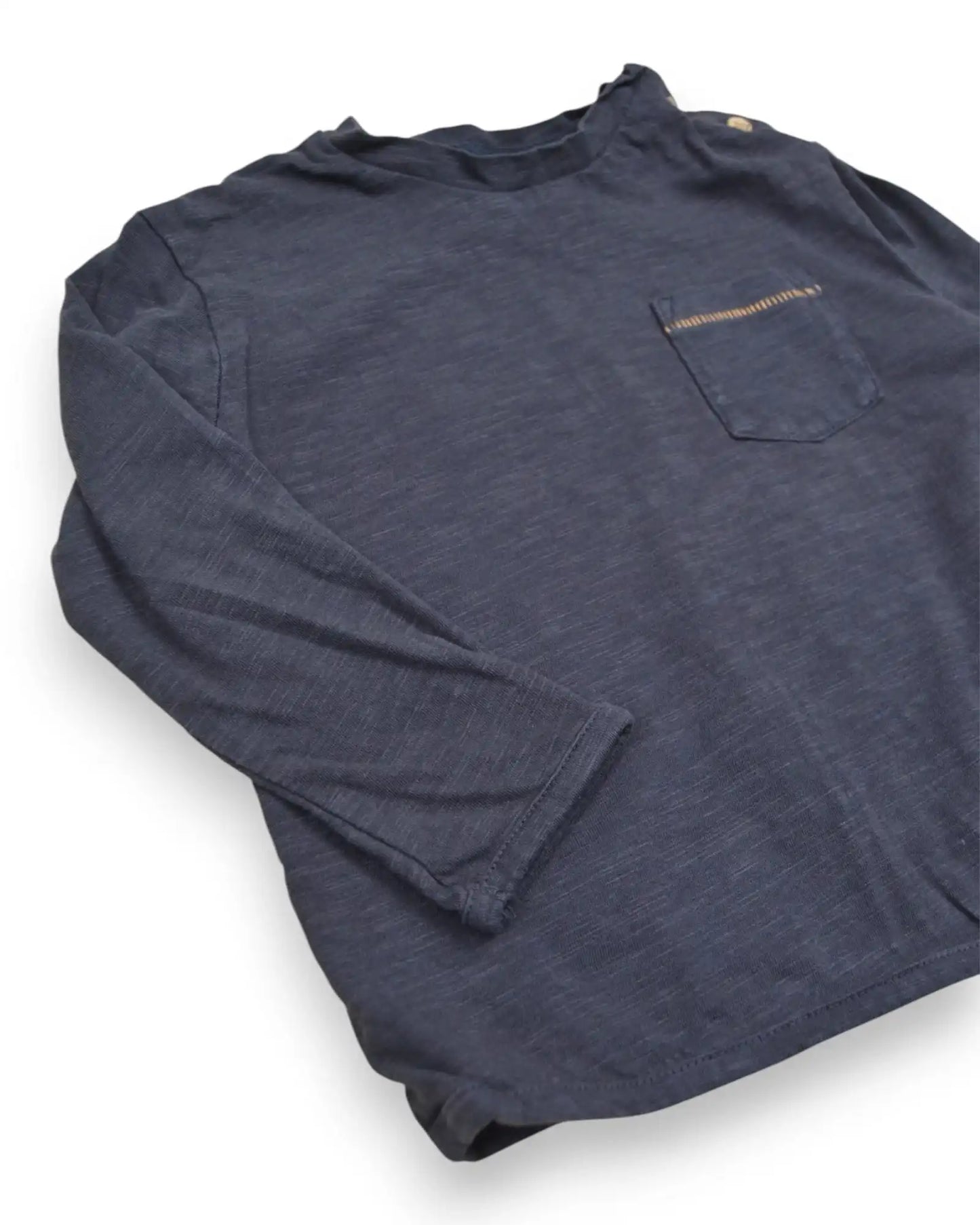 T-Shirt Cinza ZARA - 9-12 Meses