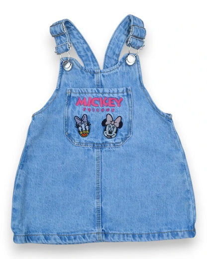 Vestido Ganga Mickey ZARA - 9-12 Meses