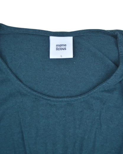 Blusa Verde Grávida MAMALICIOUS - Tam S