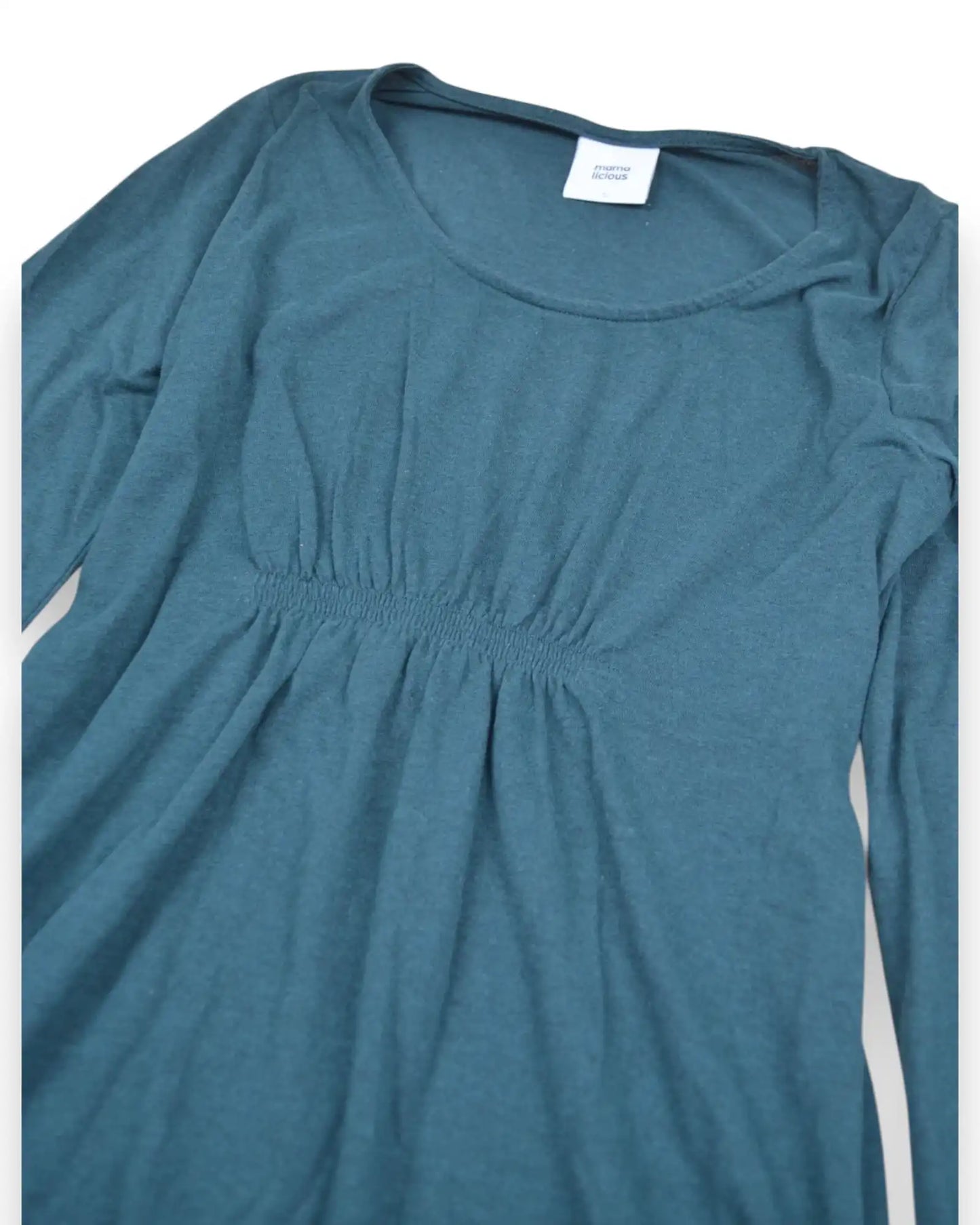 Blusa Verde Grávida MAMALICIOUS - Tam S