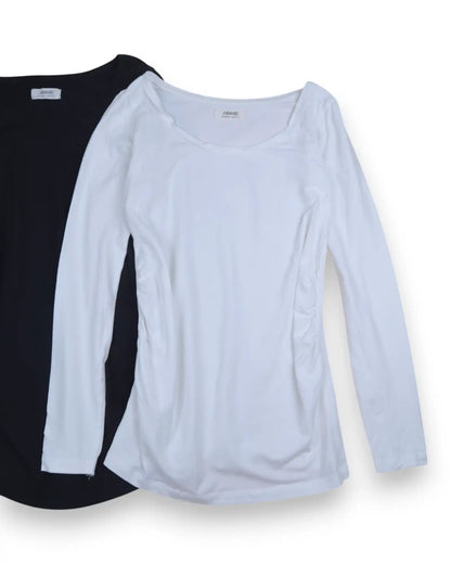 Pack 2 Camisetas Básicas Premamá ZALANDO - Talla XS