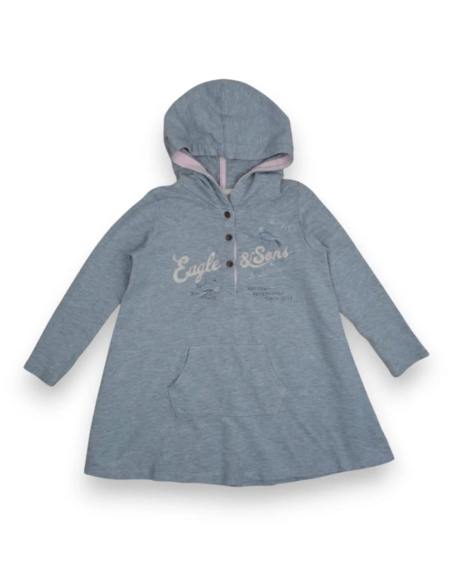 Vestido Cinzento H&M - 2-4 Anos