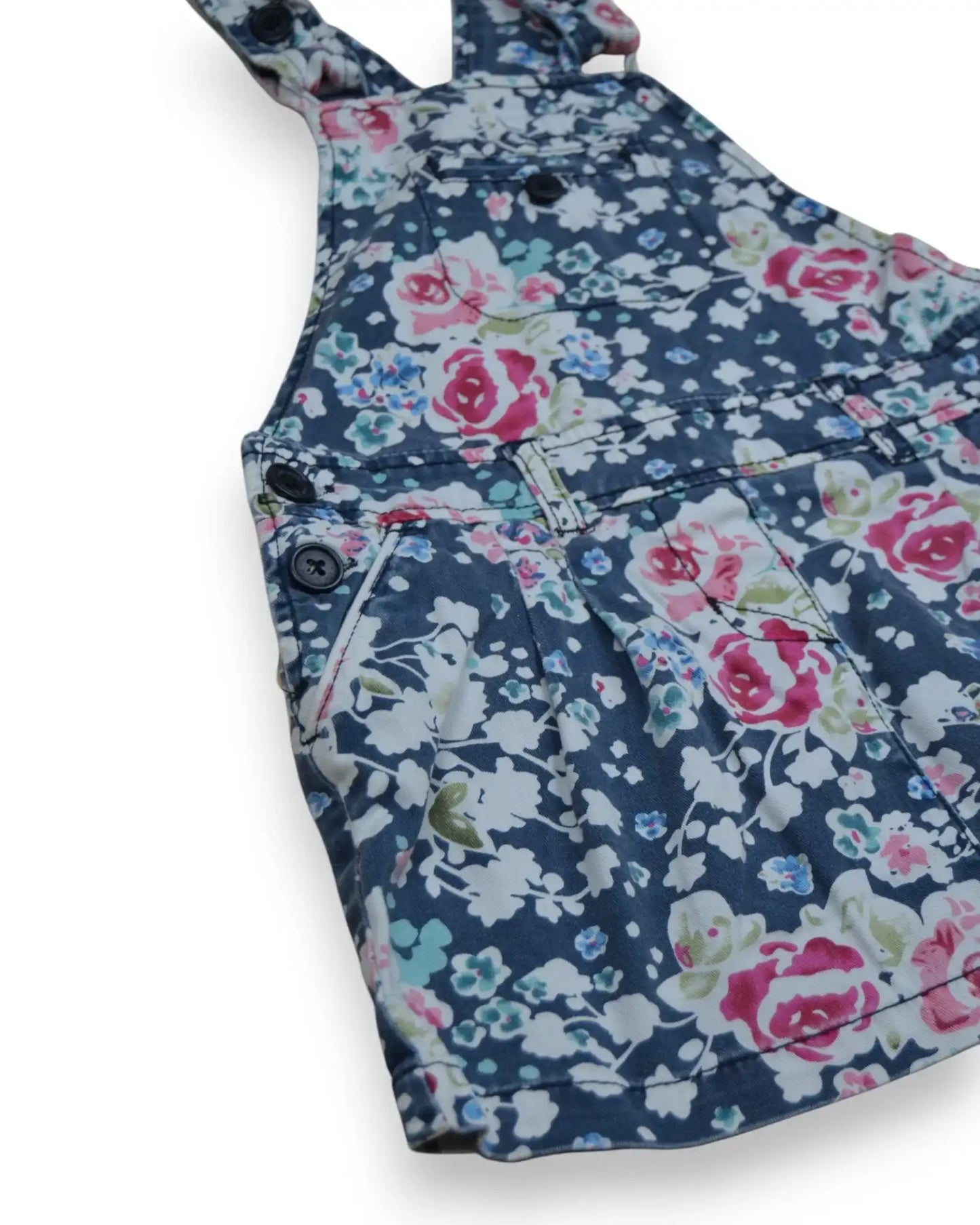 Vestido Floral Vaquero LANIDOR - 5 Años