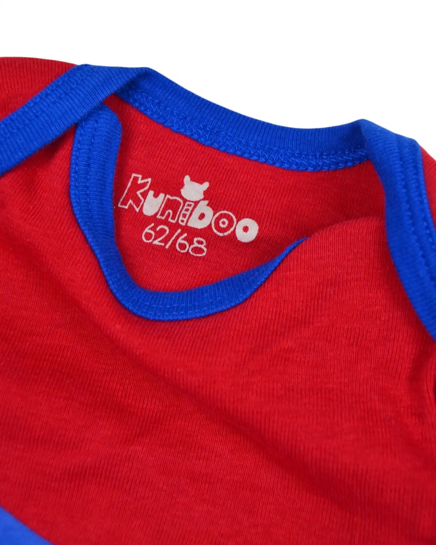 Body Rojo KUNIBOO - 2-6 Meses